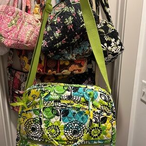 Vera Bradley -Lime’s Up messenger laptop bag
